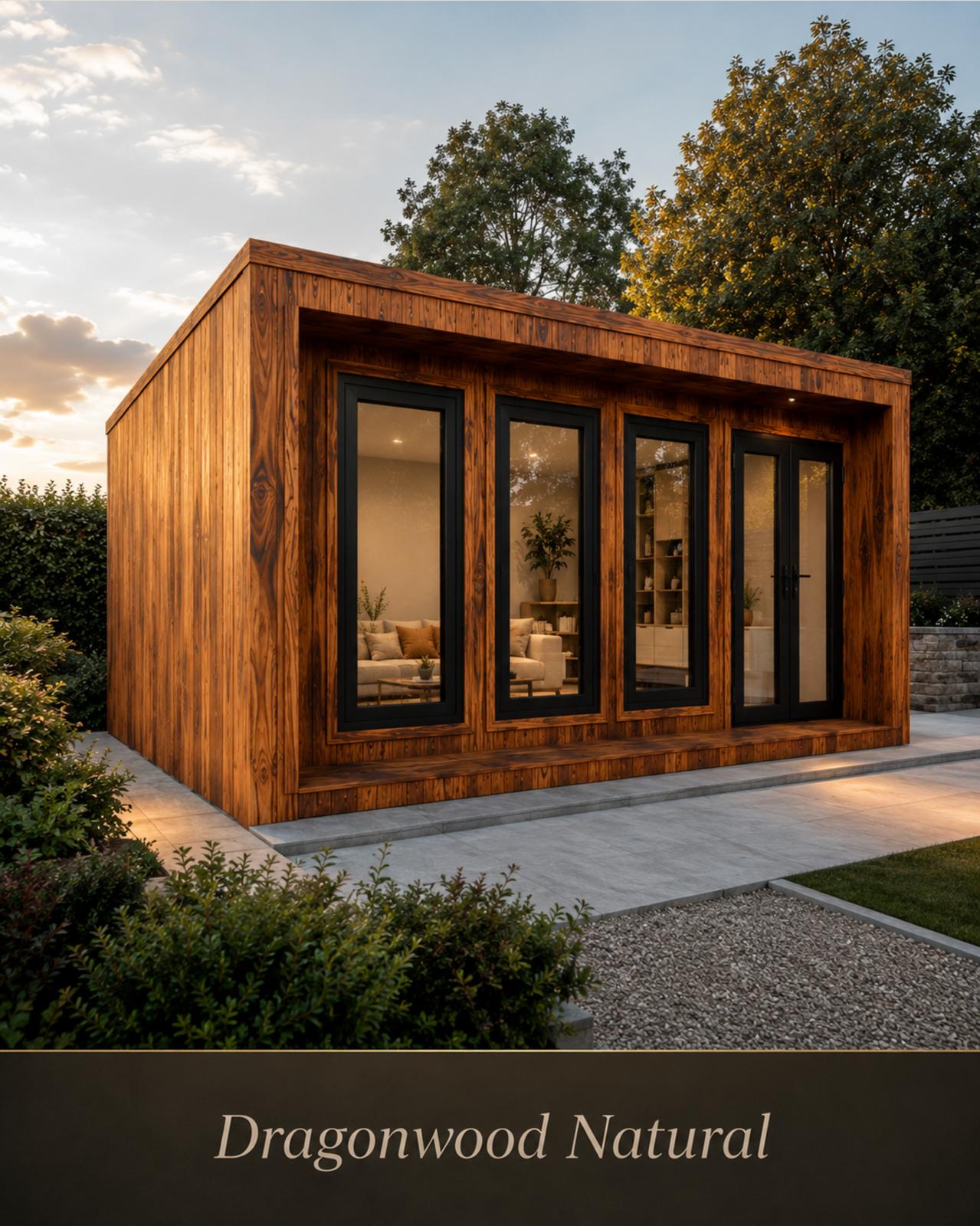 Yakisugi charred cladding project