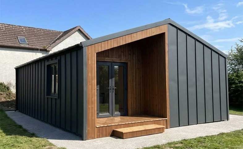 Building finished with ThermoWood cladding