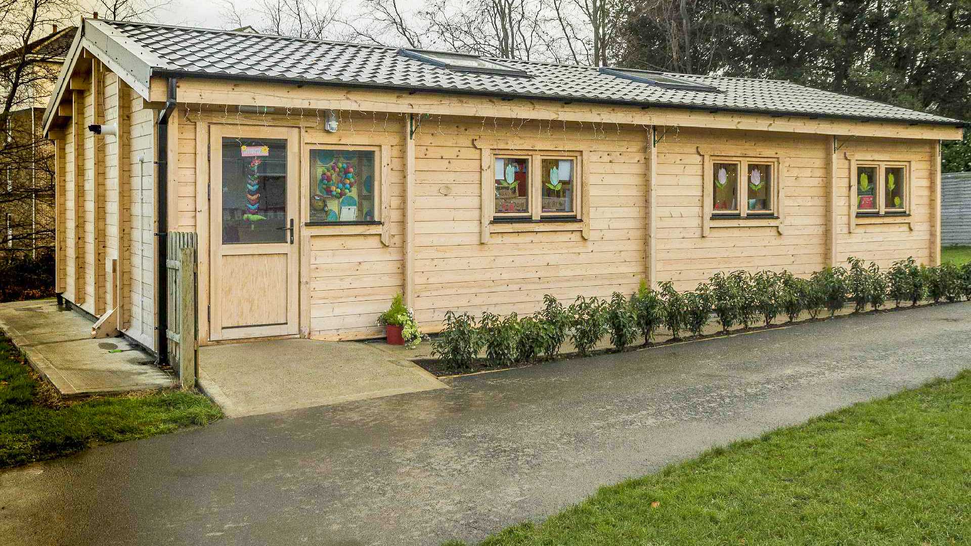 Pre-school Log Cabin Thum