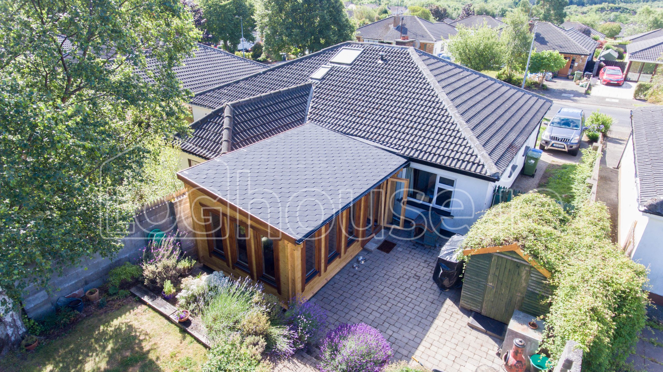 Loghouse Extension Log Cabin