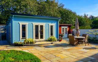 home-gym-log-cabin