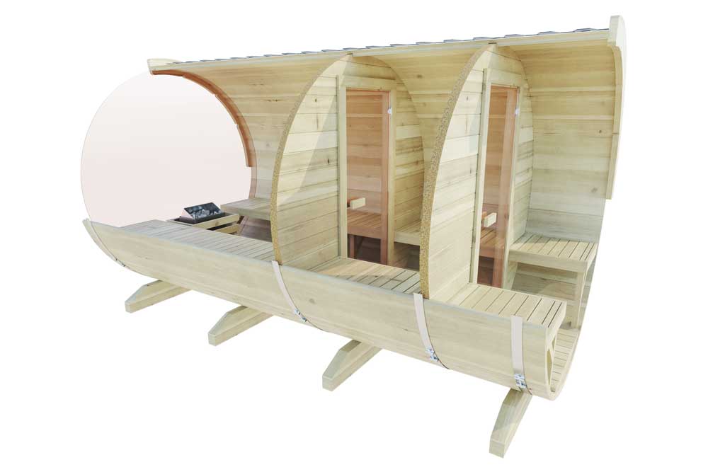 Building a Plug and Play Outdoor Sauna-1