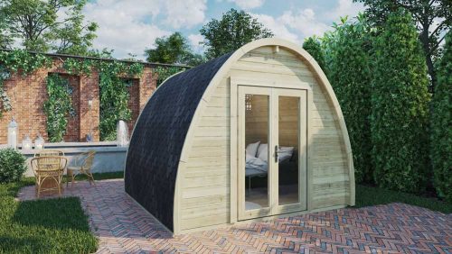 Glamping pod 3x3m -1-1